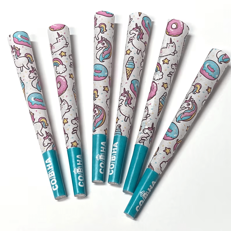 Unicorn Treats 6 Pre-Roll Cones CO/B\HA