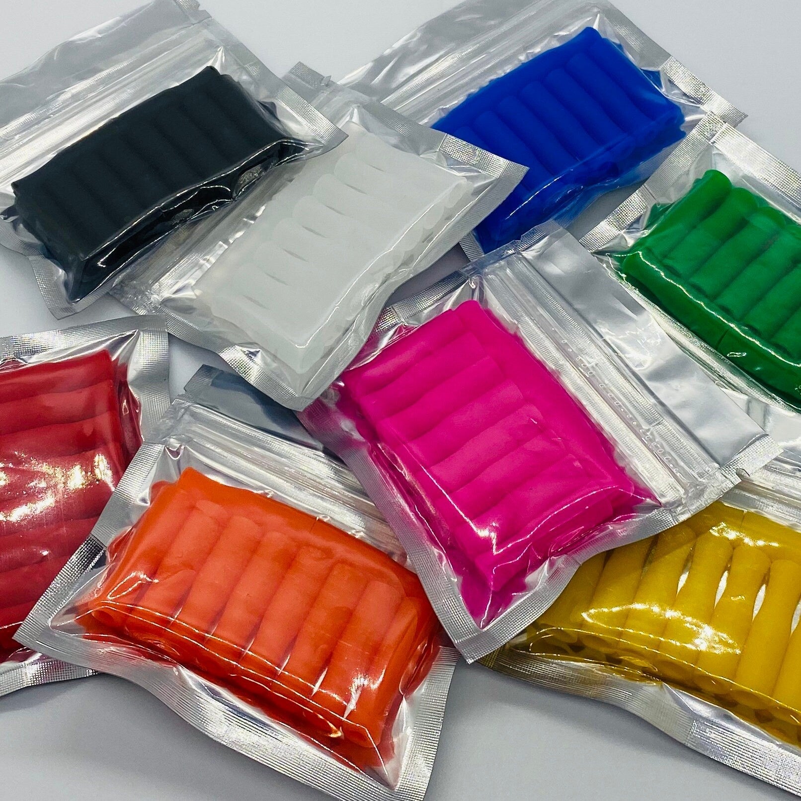 10 Silicone Smoking Tip for Cones and Cigarettes CO/B\HA 