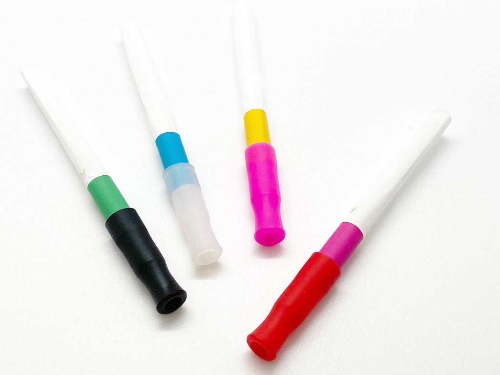 10 Silicone Smoking Tip for Cones and Cigarettes CO/B\HA 