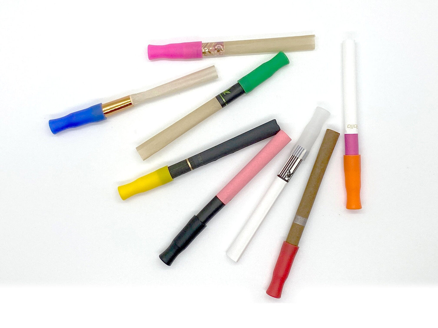 10 Silicone Smoking Tip for Cones and Cigarettes CO/B\HA 