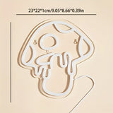 1pc Mushroom Shaped Neon Sign, USB Powered Neon Light With Switch For Bedroom Birthday Game Room USB Powered Neon Light With Switch CO/B\HA 