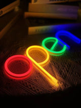 1pc, OPEN Sign For Business USB LED Neon Lamp Light For Bar Store Cafe Shop Colorful, Without Battery CO/B\HA 