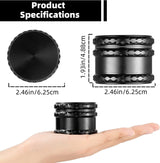 2.5" Black Grinder Zinc Alloy CO/B\HA 