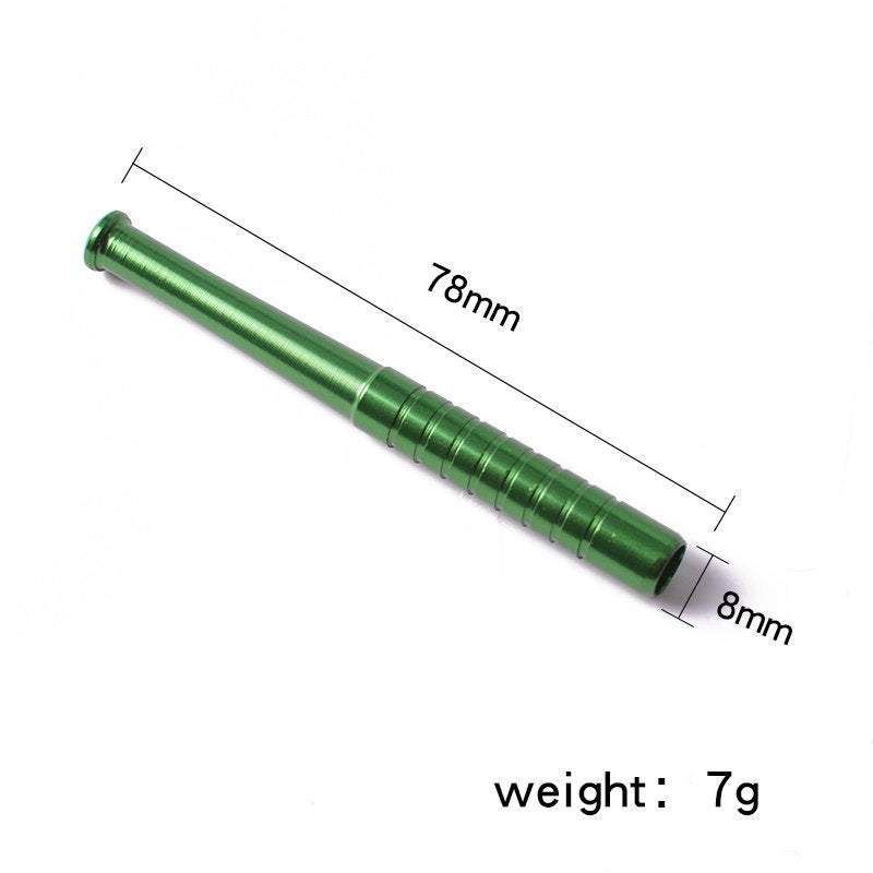 2x Aluminum One Hitter Tobacco Smoking Pipes CO/B\HA 