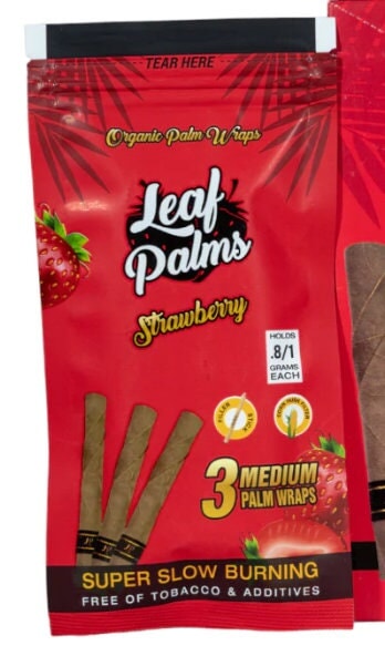3 Leaf Palm Wraps Enhanced Flavors CO/B\HA 
