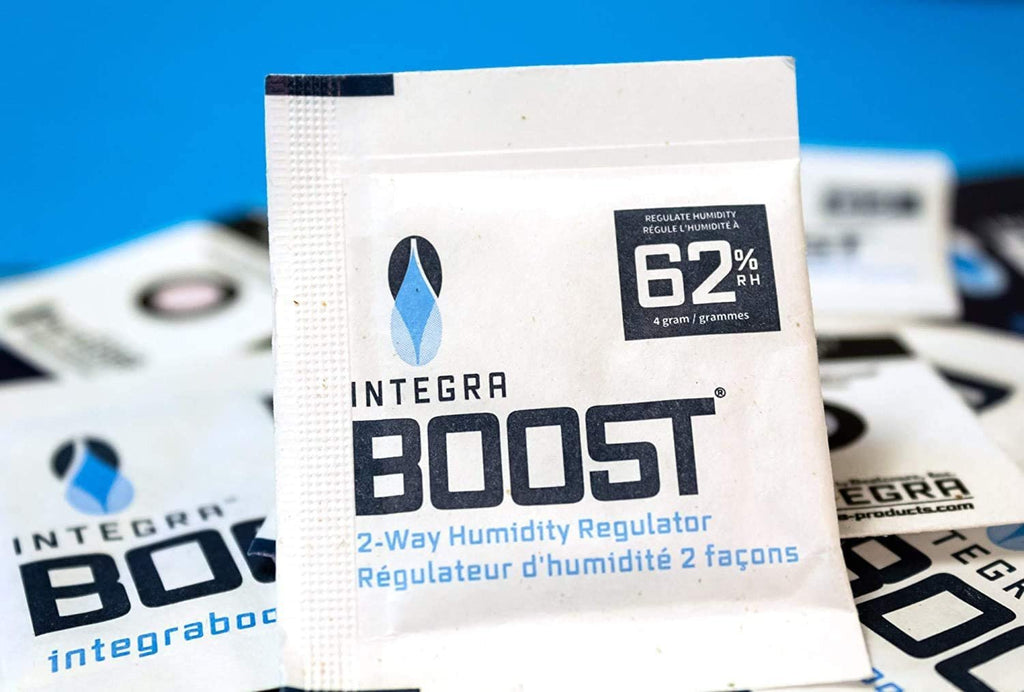 3 Pack Integra Boost 62 Percent RH - 4 Gram, 2-Way Humidity Control, Small Humidor Packs CO/B\HA 