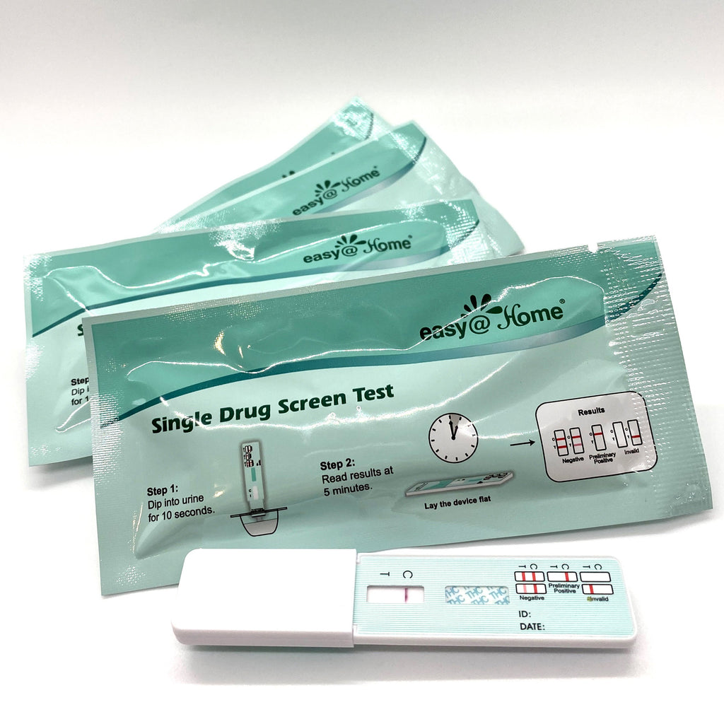 4- THC Test Kits 5 Minute Results 4 Individually Wrapped Packs CO/B\HA 