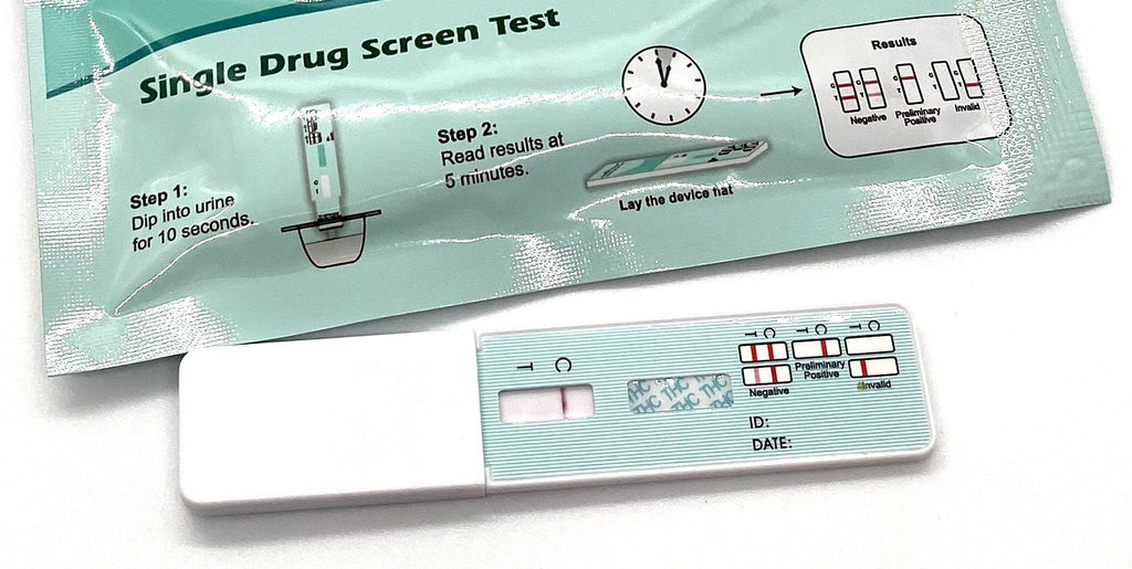 4- THC Test Kits 5 Minute Results 4 Individually Wrapped Packs CO/B\HA 