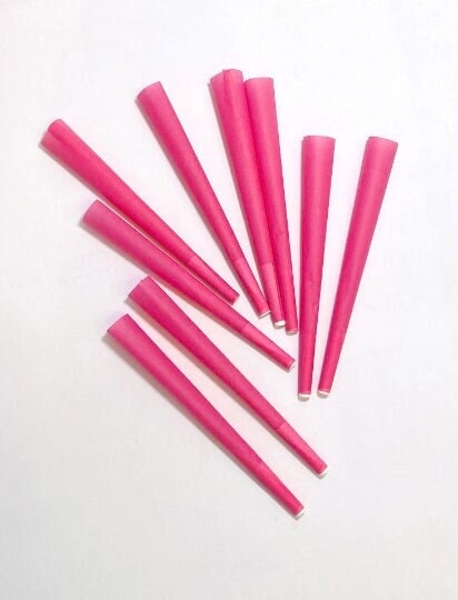 6 Pre-Roll Magenta Cones + Rice Paper CO/B\HA 