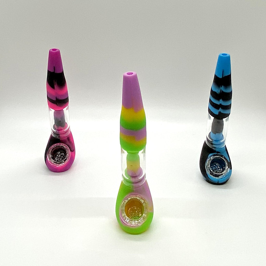 6'' Sherlock Silicone Water Pipe CO/B\HA 