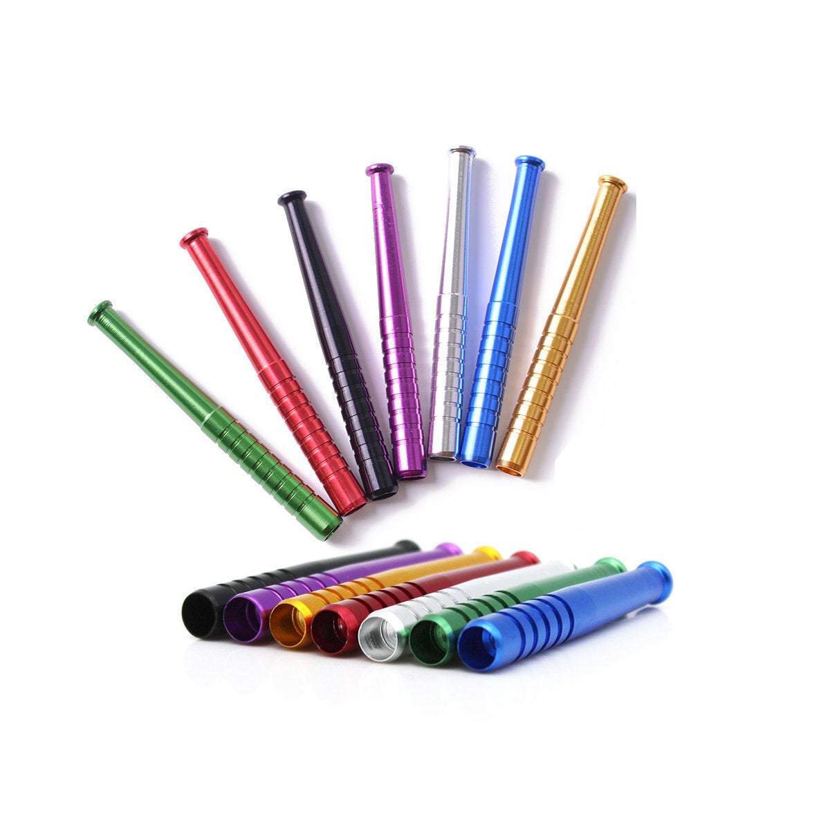 Aluminum One Hitter Tobacco Smoking Pipes CO/B\HA 