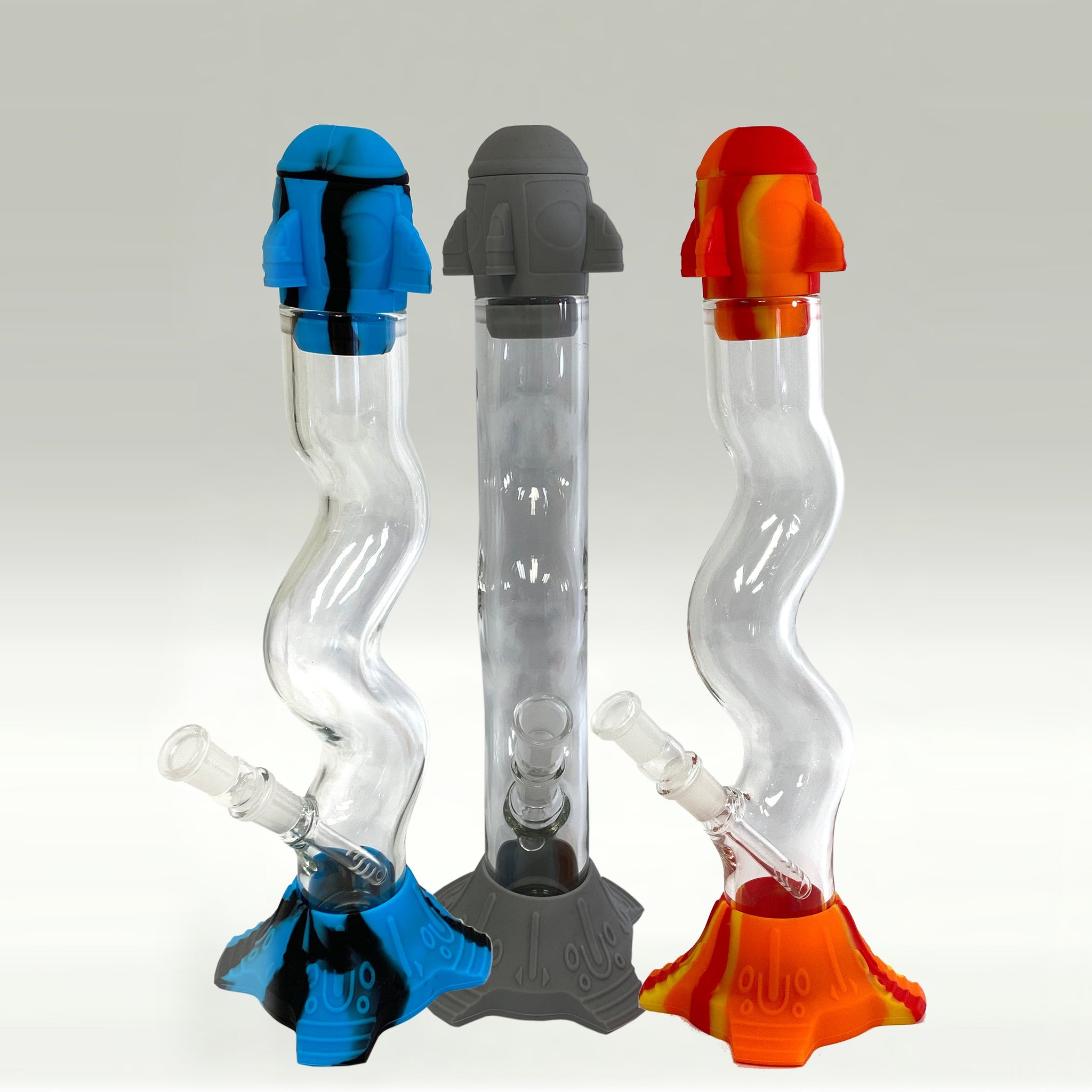 Blast Off Water Pipe Silicone + Glass CO/B\HA