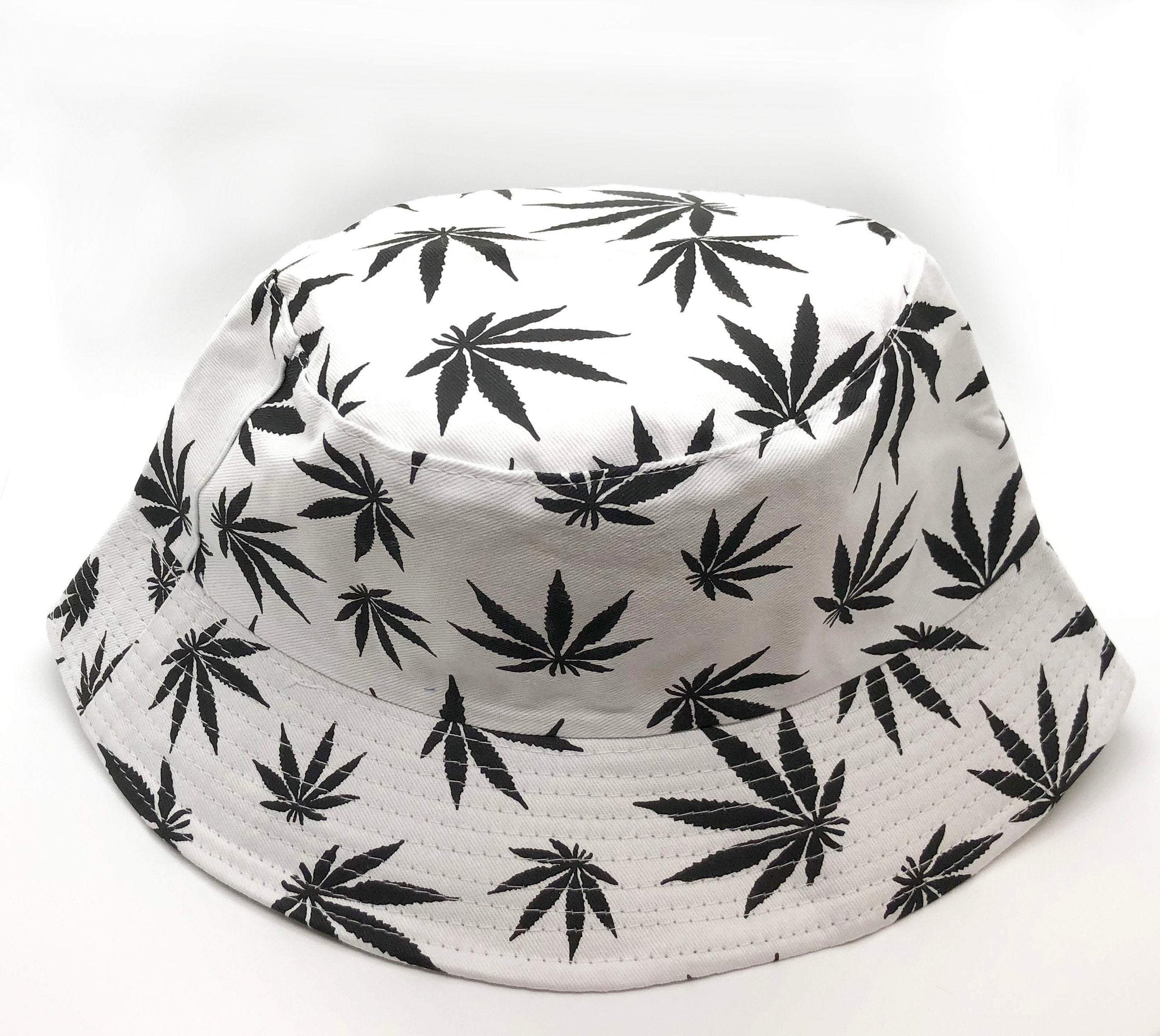 Bucket Hat Canna Leaf - Breathable, comfortable & durable CO/B\HA 