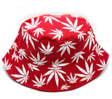Bucket Hat Canna Leaf - Breathable, comfortable & durable CO/B\HA 