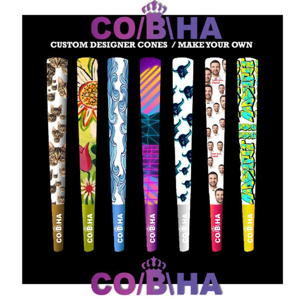 Bulk Order Designer Pre-Roll Cones CO/B\HA 