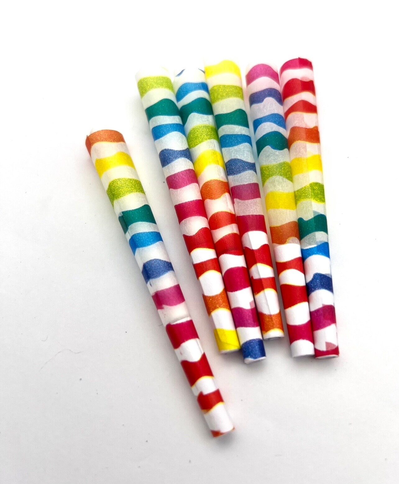 Color strips 6 Pre-Roll Cones - 1 gram - CO/B\HA