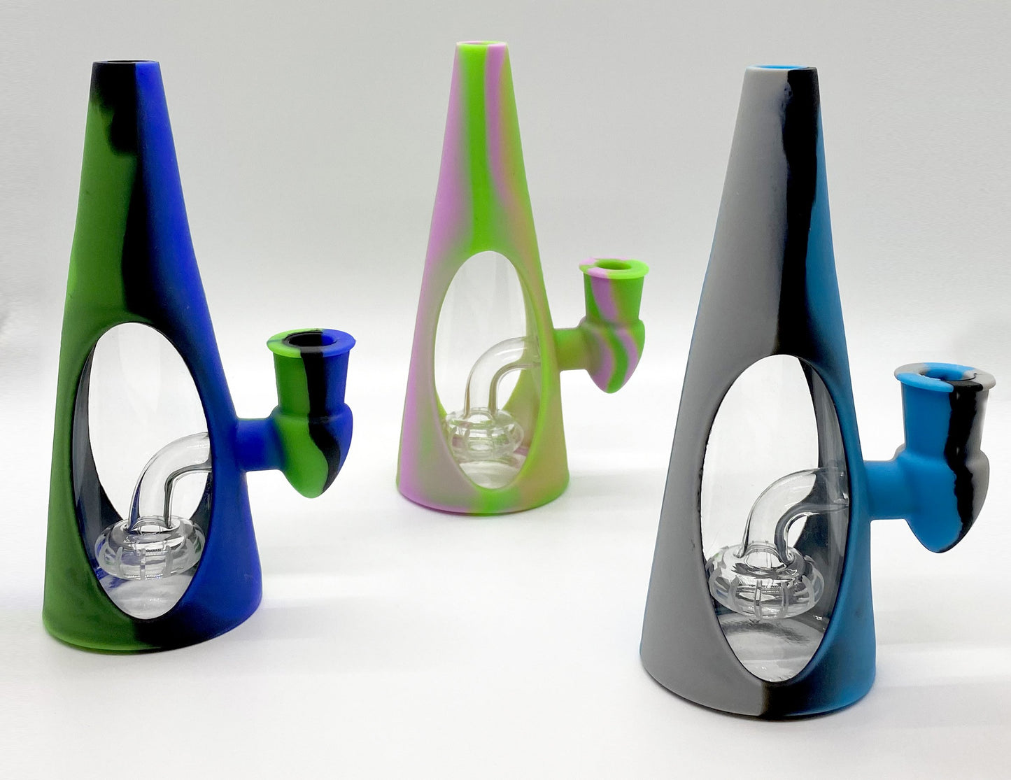 Cone Shape Silicone Water Pipe CO/B\HA