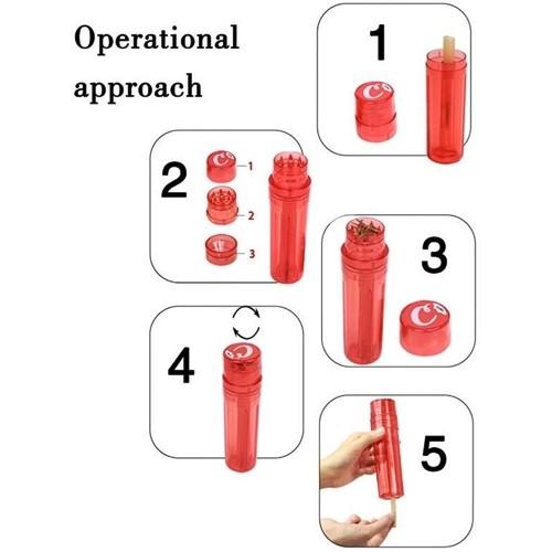 Cookies Flower Tower Grinder Stash Cone Filler CO/B\HA 