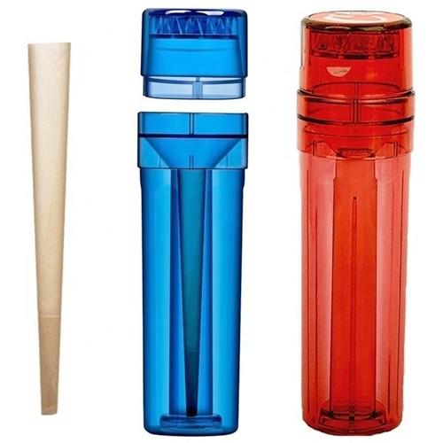 Sesh Flower Tower Portable Grind & Pack - Blue