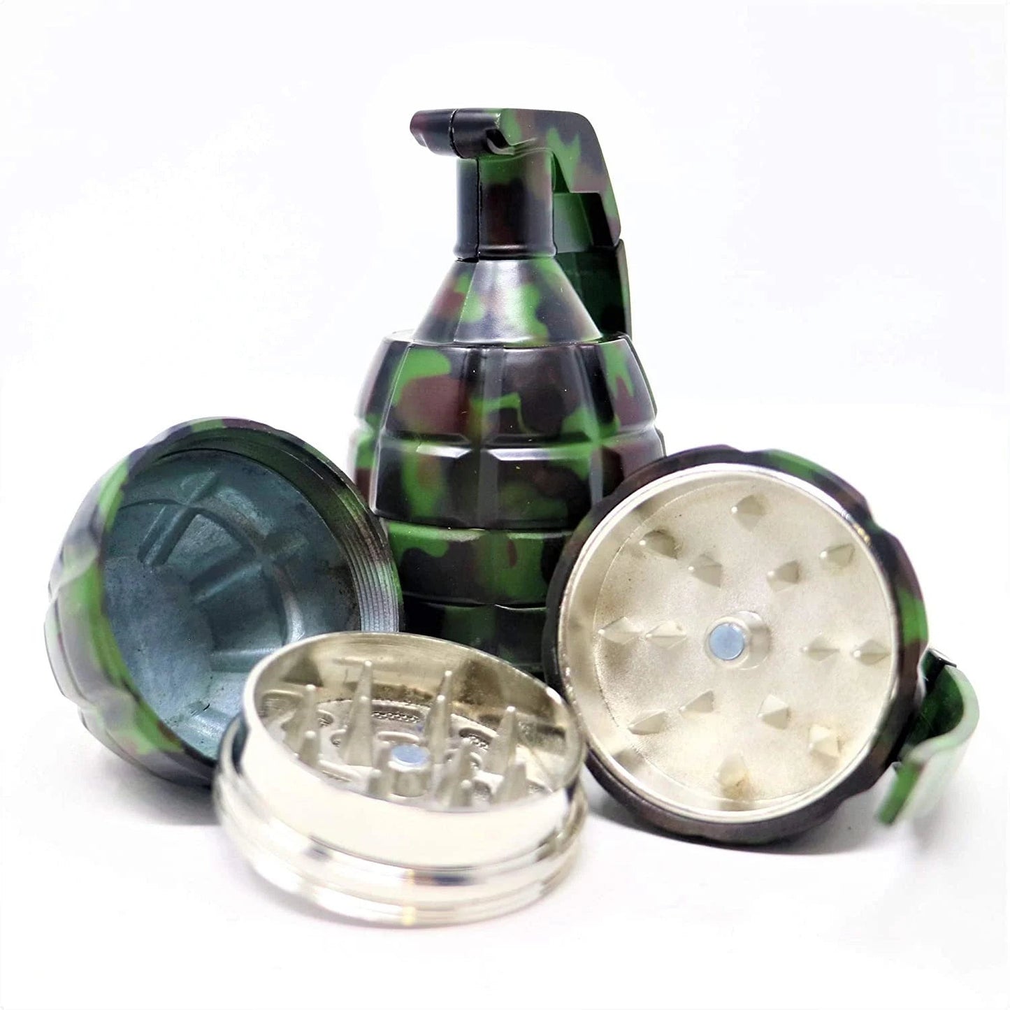 Creative Grenade Spice Grinder, Metal Grinder For Kitchen, Multifunctional Spice Crusher, Kitchen Gadgets, CO/B\HA 