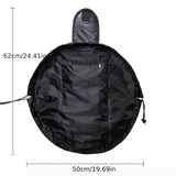 Drawstring Bag, Portable Travel Storage Bag, Large Capacity Makeup Bag With Chain CO/B\HA 