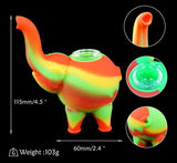Elephant Silicone Tobacco Pipe CO/B\HA 