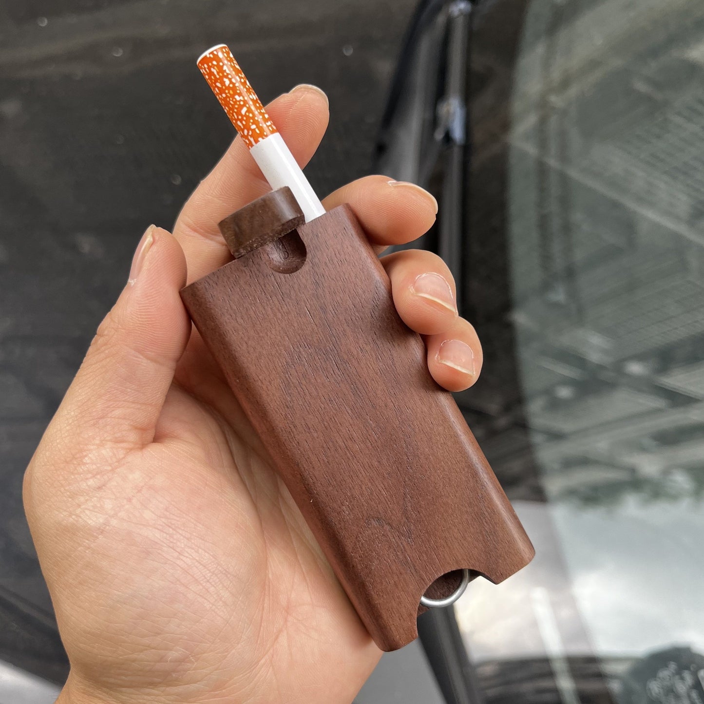 Elevate Your Smoking Experience with This Classic Pipe Wooden Pipe Set! CO/B\HA 