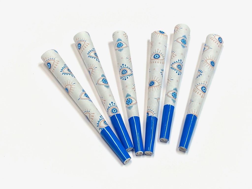 Evil Eye 6 Pre Roll Cones - 1.5 gram - CO/B\HA 