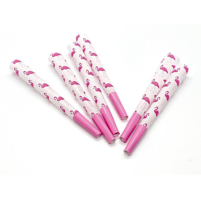 Flamingo Burst 6 Pre Roll Cones - 1.5 gram CO/B\HA 