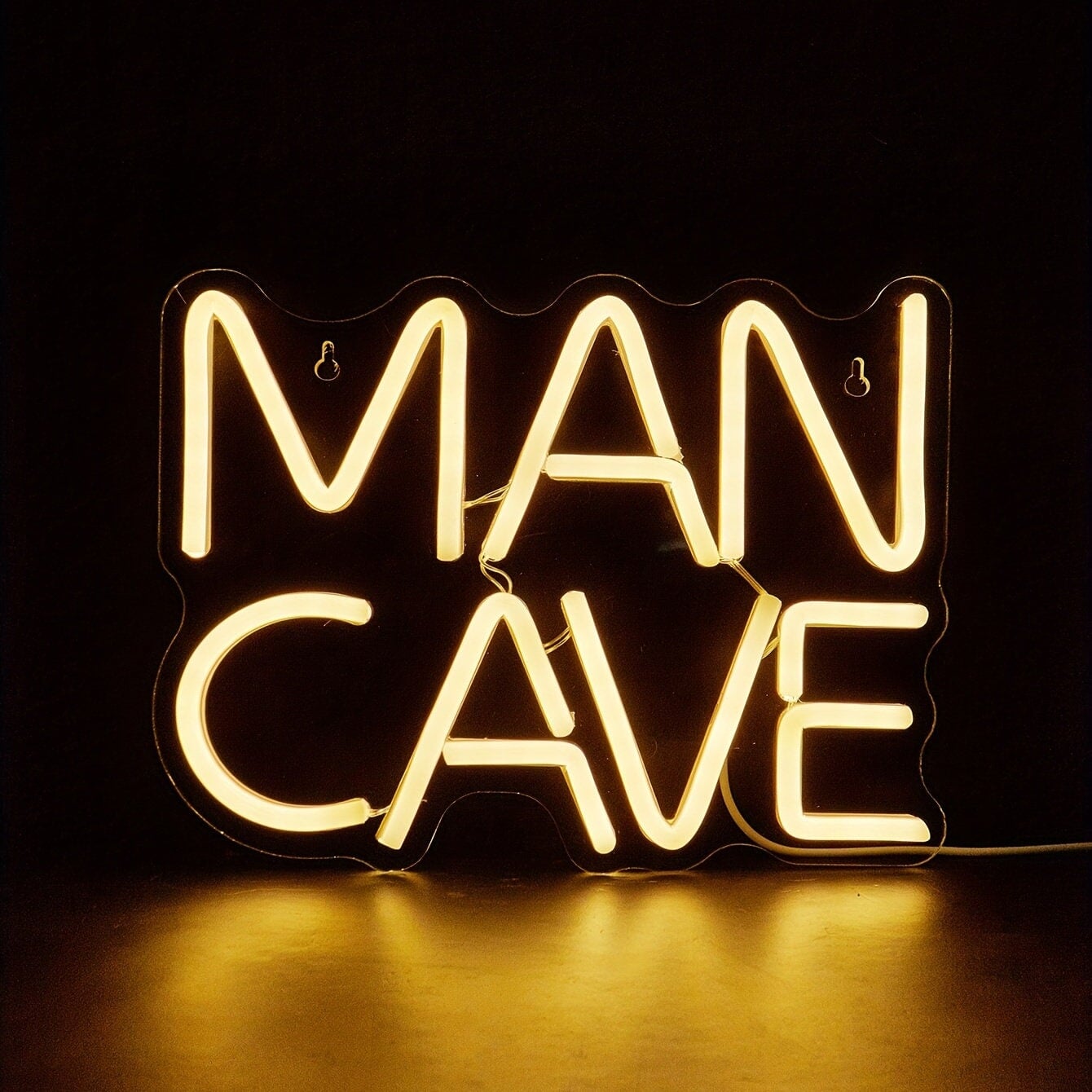LED Neon Sign for Man Cave - USB Powered with Switch for Bedroom, Party, Game Room Decor CO/B\HA 