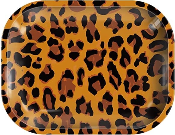 Rolling Tray “Leopard” 5.5” x 7” Tobacco Smoke Accessories - Tray God CO/B\HA 