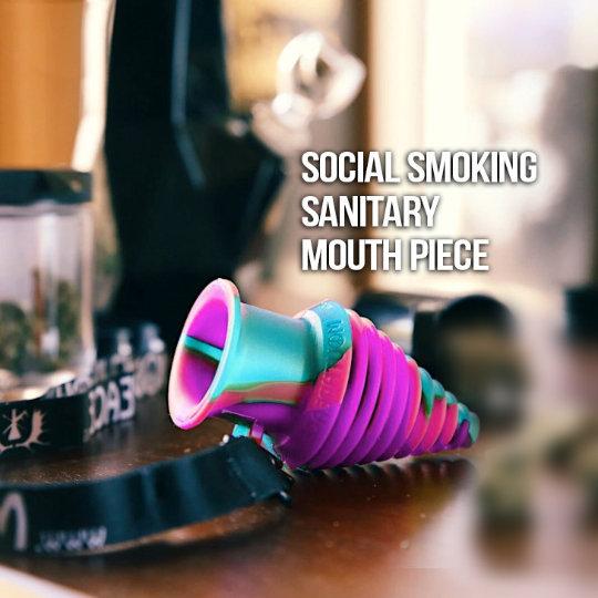 Sanitary Bong Silicone Mouth Piece CO/B\HA 