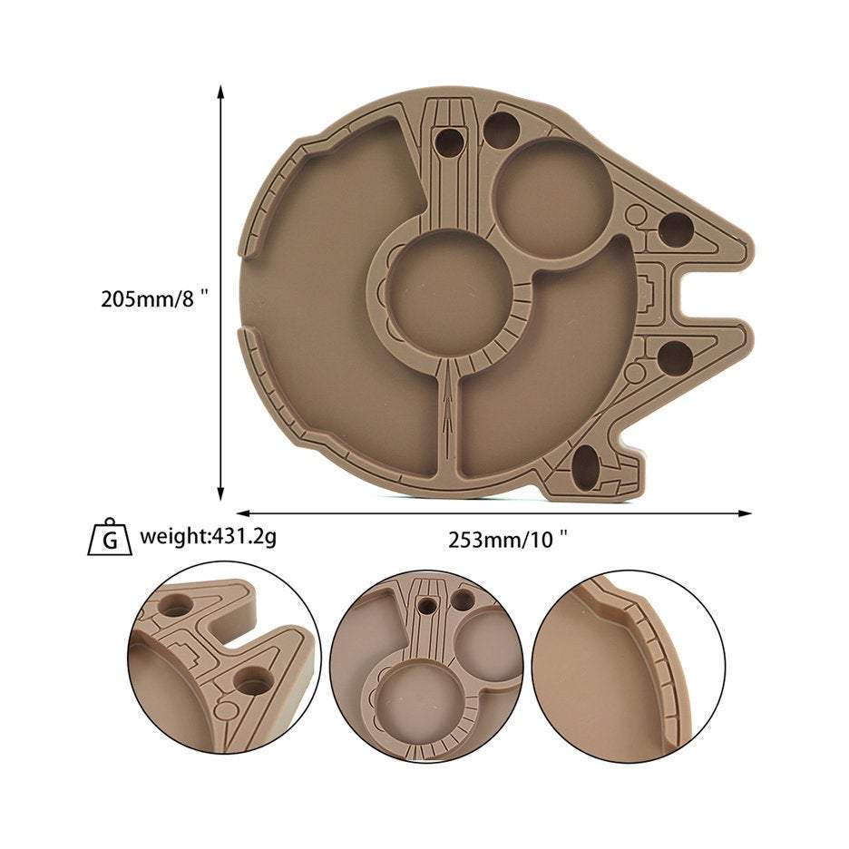 Silicone Multi-Functional Tray and Item Holder CO/B\HA 