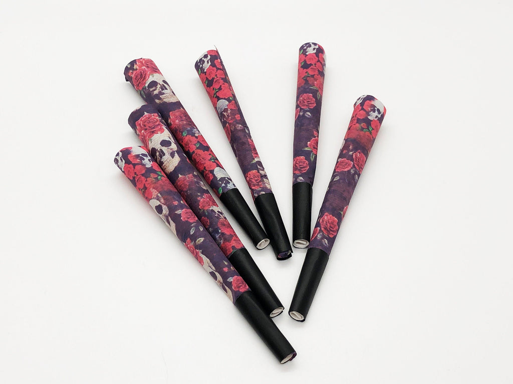 Skulls & Roses 6 Pre Roll Cones - 1.5 gram - CO/B\HA 