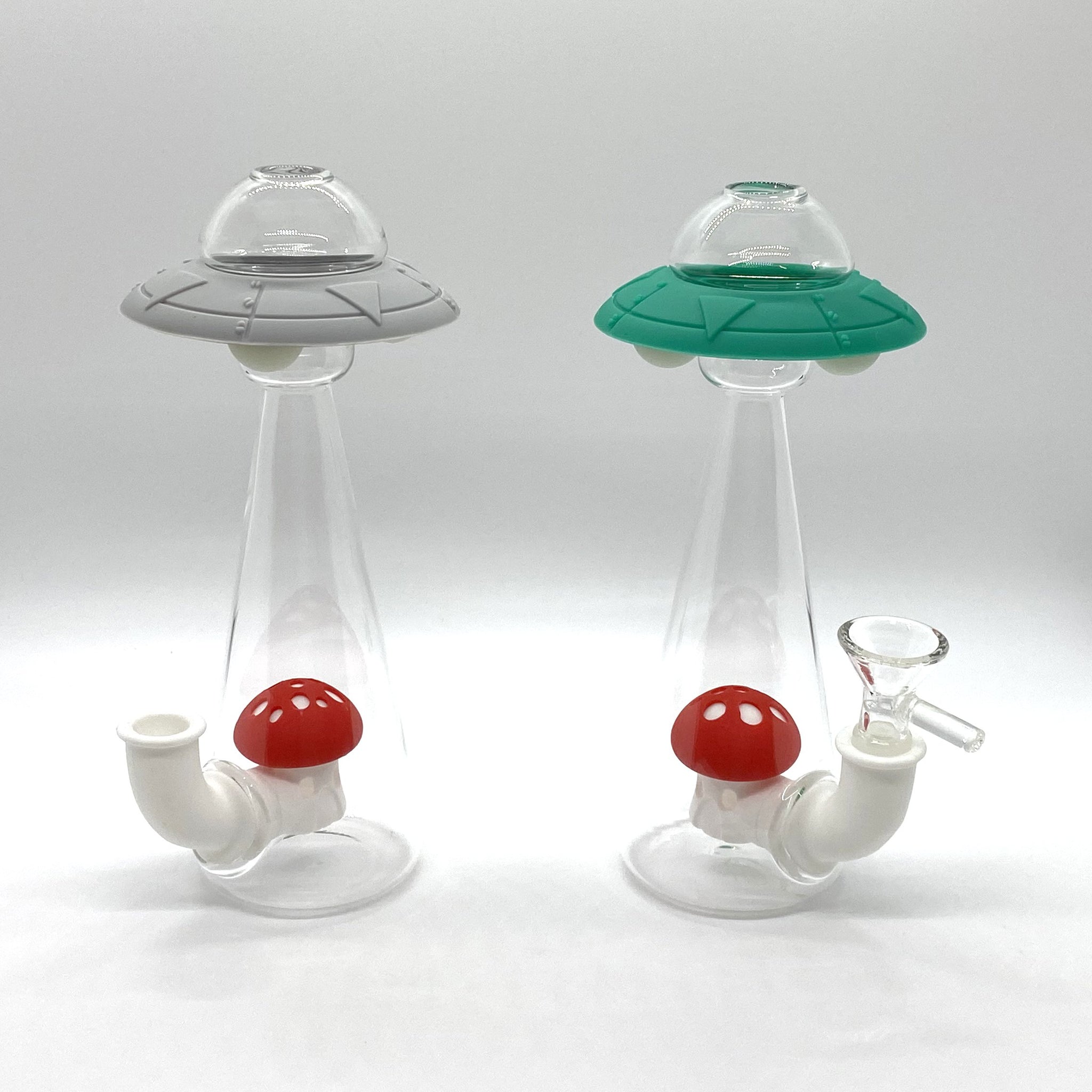 UFO Water Pipe Silicone + Glass CO/B\HA
