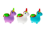 Unicorn Water Pipe with Glass Bowl Glass Pipe Silicone Pipe Silicone water bong CO/B\HA 