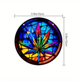 Unique Leaf Suncatcher Window Hangings - Perfect Gift for Mom, Women, Aunt, Sister, and Friends! CO/B\HA 